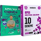 Yediiklim Yayınları 2026 Kpss Atölye Serisi Coğrafya Video Ders Notları - 2026 Kpss Ortaöğretim Çözümlü 10 Deneme