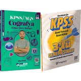 Yediiklim Yayınları 2026 Kpss Atölye Serisi Coğrafya Video Ders Notları - 3 Deneme