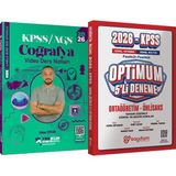 Yediiklim Yayınları 2026 Kpss Atölye Serisi Coğrafya Video Ders Notları - Optimum 5 Deneme