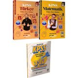 Yediiklim Yayınları 2026 Kpss Atölye Serisi Türkçe Matematik Video Ders Notları - 3 Deneme