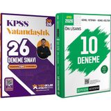 Yediiklim Yayınları 2026 Kpss Atölye Serisi Vatandaşlık 26 Deneme - 2026 Kpss Ön Lisans Çözümlü 10 Deneme