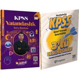 Yediiklim Yayınları 2026 Kpss Atölye Serisi Vatandaşlık Video Çözümlü Soru Bankası - 3 Deneme