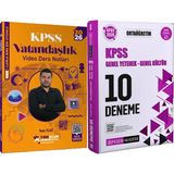 Yediiklim Yayınları 2026 Kpss Atölye Serisi Vatandaşlık Video Ders Notları - 2026 Kpss Ortaöğretim Çözümlü 10 Deneme