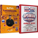 Yediiklim Yayınları 2026 Kpss Atölye Serisi Vatandaşlık Video Ders Notları - Optimum 5 Deneme
