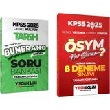 Yediiklim Yayınları 2026 KPSS Genel Kültür Bumerang Tarih Tamamı Çözümlü Soru Bankası ve Yediiklim Yayınları 2025 KPSS Genel Yetenek Genel Kültür ÖSYM Ne Sorar Tamamı Çözümlü 8 Fasikül Deneme Sınavı