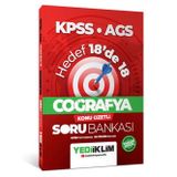 Yediiklim Yayınları 2026 KPSS Genel Kültür Hedef 18'de 18 Coğrafya Konu Özetli Soru Bankası