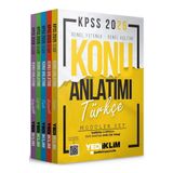 Yediiklim Yayınları 2026 Kpss Genel Yetenek Genel Kültür Konu Anlatımlı Modüler Set 5 Kitap