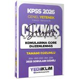 Yediiklim Yayınları 2026 KPSS Genel Yetenek Konularına Göre Düzenlenmiş Tamamı Çözümlü Çıkmış Sorular
