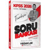 Yediiklim Yayınları 2026 KPSS Genel Yetenek Türkçe Tamamı Çözümlü Soru Bankası