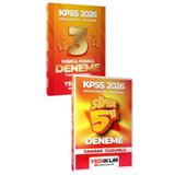 Yediiklim Yayınları 2026 Kpss Ortaöğretim-Önlisans GY-GK Çözümlü 3 Yıldız Fasikül Deneme+Süper 5 Deneme-2 KİTAP-SET