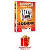 Yediiklim Yayınları 2026 KPSS Ortaöğretim Önlisans Ne Sorar 8 Deneme Tamamı Çözümlü Kitap - 1