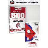 Yediiklim Yayınları 2026 Kpss Son Viraj Serisi Matematik Tamamı Video Çözümlü 500 Soruda Genel Tekrar Kampı ve Deneme Hediye