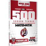 Yediiklim Yayınları 2026 Kpss Son Viraj Serisi Matematik Tamamı Video Çözümlü 500 Soruda Genel Tekrar Kampı