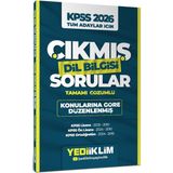 Yediiklim Yayınları 2026 KPSS Tüm Adaylar İçin Dil Bilgisi Çözümlü
