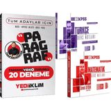Yediiklim Yayınları 2026 Kpss Türkçe Matematik Ders Notları - Paragraf Çözümlü 20 Deneme