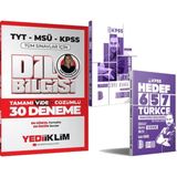Yediiklim Yayınları 2026 Kpss Türkçe Soru ve Deneme Seti - 2026 Dil Bilgisi Çözümlü 30 Deneme