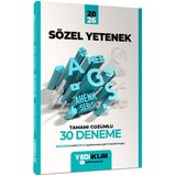 Yediiklim Yayınları 2026 Meb Ags Ahenk Serisi Sözel Yetenek Tamamı Çözümlü 30 Deneme