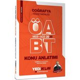 Yediiklim Yayınları 2026 Meb Ags Öabt Coğrafya Öğretmenliği Konu Anlatımı