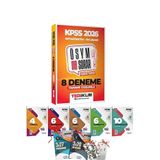 Yediiklim Yayınları 2026 Önlisans - Ortaöğretim KPSS Yediiklim Yayınları ÖSYM Ne Sorar? 8 Deneme + 5 Branş Deneme Set