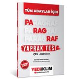 Yediiklim Yayınları - 2026 Tüm Adaylar İçin Paragraf Çek Kopart Yaprak Test