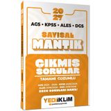 Yediiklim Yayınları 2027 Ags Kpss Ales Dgs Sayısal Mantık Tamamı Çözümlü Çıkmış Sorular