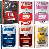 Yediiklim Yayınları 2027 Ales Konu Anlatımlı Modüler Set(3 Kitap)+5 Deneme-Son 10YIL Çıkmış Sorular-Çözümlü Soru Bankası