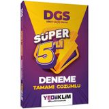 Yediiklim Yayınları 2027 Dgs Tamamı Çözümlü süper 5 Li Deneme