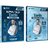 Yediiklim Yayınları 2027 Kpss Ags Atölye Serisi Tarih Soru Bankası + Ders Notları Set