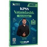 Yediiklim Yayınları 2027 Kpss Atölye Serisi Genel Kültür Vatandaşlık Tamamı Video Çözümlü Soru Bankası