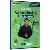 Yediiklim Yayınları 2027 Kpss Atölye Serisi Genel Kültür Vatandaşlık Video Ders Notları