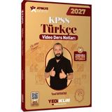 Yediiklim Yayınları 2027 Kpss Atölye Serisi Genel Yetenek Türkçe Video Ders Notları