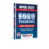 Yediiklim Yayınları 2027 KPSS Genel Yetenek Genel Kültür Tüm Dersler Soru Yağmuru 9786258879148