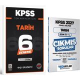 Yediiklim Yayınları 2027 Kpss Gygk Tarih Çıkmış Sorular ve Deneme Seti 2 Kitap Evp Ak