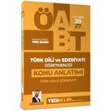 Yediiklim Yayınları 2027 Meb Ags Öabt Türk Dili ve Edebiyatı Öğretmenliği Türk Halk Edebiyatı Konu Anlatımı