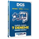 Yediiklim Yayınları 2027 Ösym Ne Sorar Dgs Sayısal Sözel Yetenek Tamamı Çözümlü Fasikül Fasikül 7 Deneme