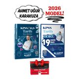 Yediiklim Yayınları Ahmet Uğur Karakuza | 2026 KPSS Tarih Soru Bankası+Börü Tarih Tamamı Çözümlü Deneme Sınavı