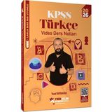 Yediiklim Yayınları Atölye Serisi 2026 KPSS Genel Yetenek Türkçe Video Ders Notları