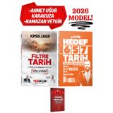 Yediiklim Yayınları Benim Hocam 2026 KPSS Ramazan Yetgin 657 Tarih Deneme+Ahmet Uğur Karakuza Filtre Tarih Soru-Cevap
