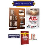 Yediiklim Yayınları Benim Hocam KPSS AGS Tarih Tekerrür Genel Tekrar Ramazan Yetkin+Yediiklim Filtre Tarih Soru Cevap