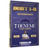 Yediiklim Yayınları Diyanet İşleri Başkanlığı DHBT I-II Ortaöğretim Ön Lisans Lisans Tamamı Çözümlü 7 Deneme