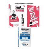Yediiklim Yayınları EDU Kariyer 2026 KPSS MEB-AGS Tarih Soru Bankası+Deneme+yediiklim tarih çıkmış Sadettin Akyayla
