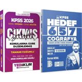 Yediiklim Yayınları Hedef 657 Coğrafya 18 Deneme - 2026 Kpss Konularına Göre Çözümlü Çıkmış Sorular