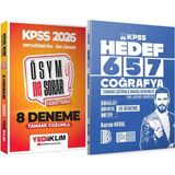 Yediiklim Yayınları Hedef 657 Coğrafya 18 Deneme - 2026 Ösym Ne Sorar Ortaöğretim Ön Lisans 8 Deneme