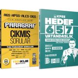 Yediiklim Yayınları Hedef 657 Vatandaşlık 18 Deneme - Paragraf Pdf Çözümlü Tüm Paragraf Soruları Çıkmış Sorular