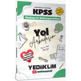 Yediiklim Yayınları HEDİYE KPSS GK-GY Yol Arkadaşım Planlama ve Motivasyon Defteri