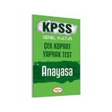 Yediiklim Yayınları Kpss 2017 Anayasa Çek Kopart Yaprak Test Yediiklim Yayınları