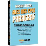 Yediiklim Yayınları KPSS 2022-ALES-ALES Paragraf Çıkmış Sorular