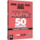 Yediiklim Yayınları - KPSS 2022-ALES-ALES Sayısal Sözel Mantık Tamamı Çözümlü 50 Deneme