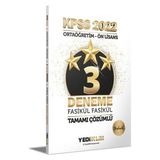 Yediiklim Yayınları KPSS 2022 Ortaöğretim Ön Lisans Genel Yetenek - Genel Kültür 3 Yıldız Tamamı Çözümlü Fasikül Deneme