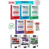 Yediiklim Yayınları KPSS 2026 Ortaöğretim Ön Lisans Soru Banka+Mehmet Bilge Yıldız 7Adımda Matematik Geometri Problemler